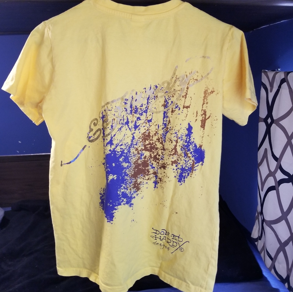 *SOLD* Ed Hardy boys XL cobra t shirt - Picture 2 of 5